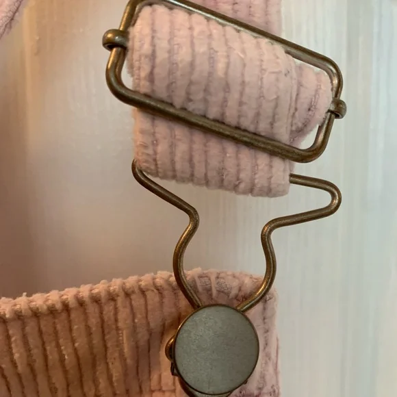 Girl’s 14/16 Wonder Nation light pink corduroy dress; ptp 16” - Picture 6 of 9